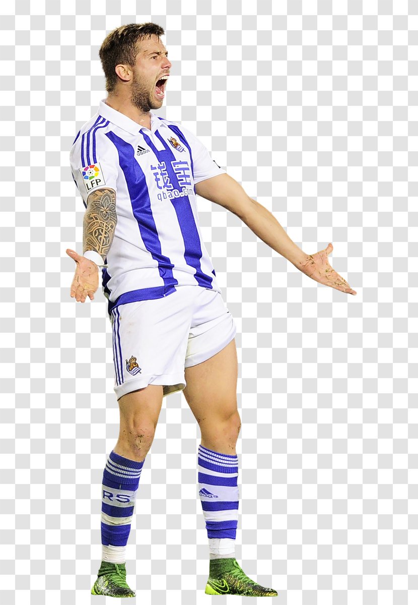 Football Player Cheerleading Uniforms Real Sociedad Team Sport - Outerwear Transparent PNG