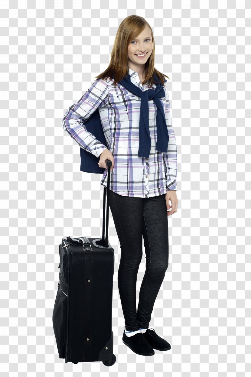 Travel Stock Photography Trolley Bag - Jeans - TEEN Transparent PNG