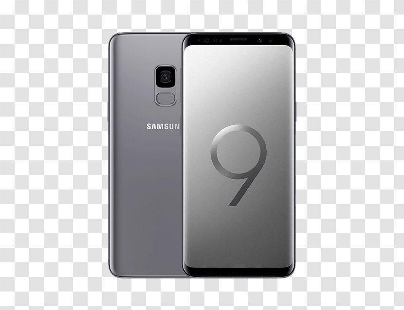 Samsung Titanium Gray Dual SIM Smartphone Android - Galaxy S9 Transparent PNG