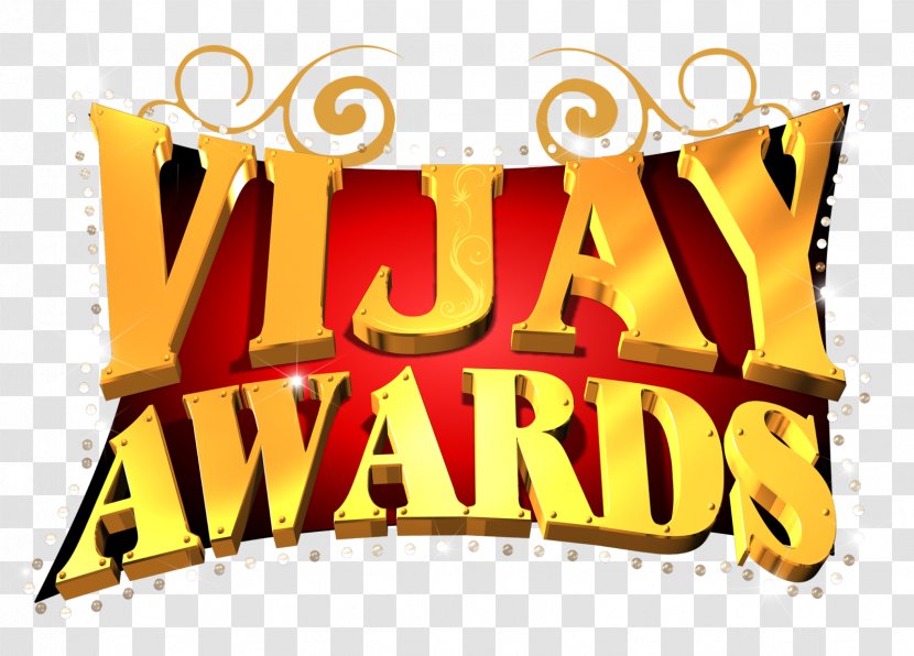 6th Vijay Awards 7th 9th Star - Text Transparent PNG