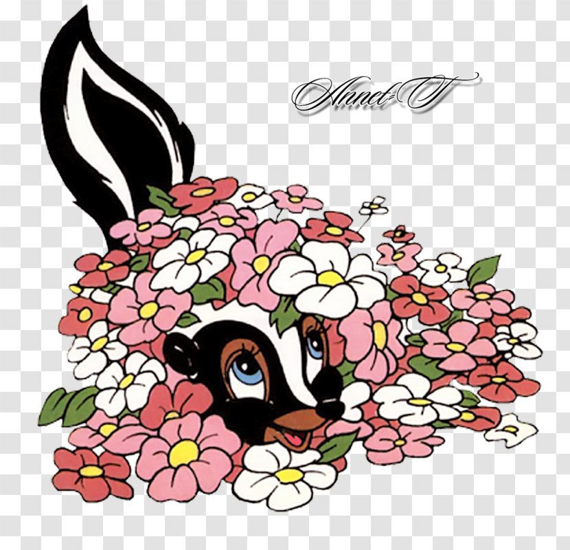 Thumper Flower Bambi, A Life In The Woods Drawing Clip Art Transparent PNG