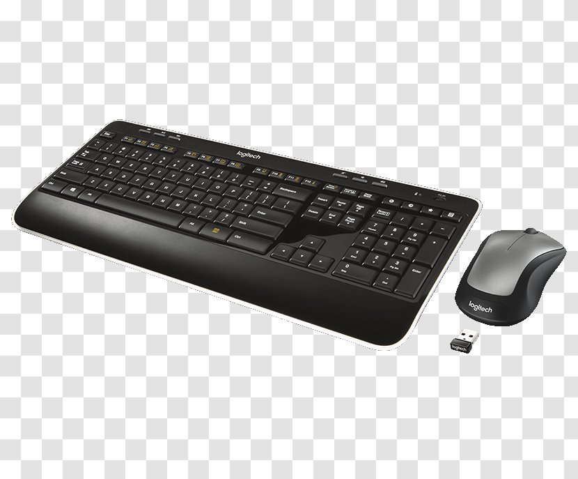 Computer Keyboard Mouse Wireless Logitech - Desktop Computers Transparent PNG