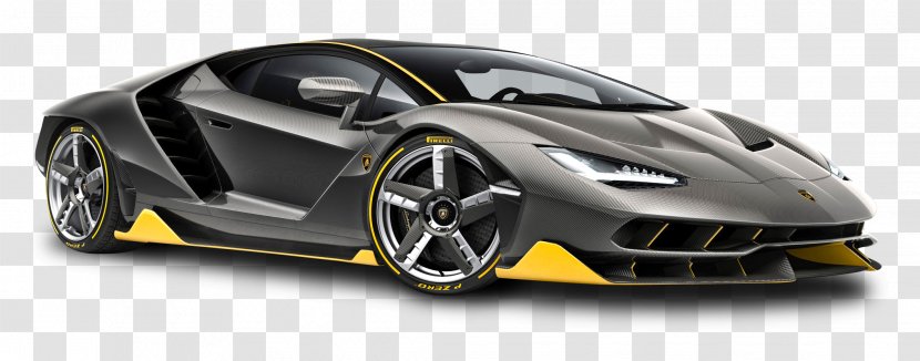 Lamborghini Centenario Geneva Motor Show Car Aventador - Vehicle - LP 770 4 Black Transparent PNG