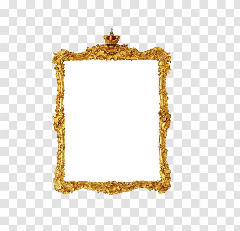 Picture Frame - Cartoon - Side Mirror Transparent PNG