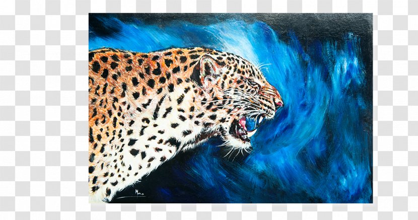 Leopard Jaguar Cheetah Whiskers Animal - Fauna - Carp In Chinese Ink Painting Transparent PNG