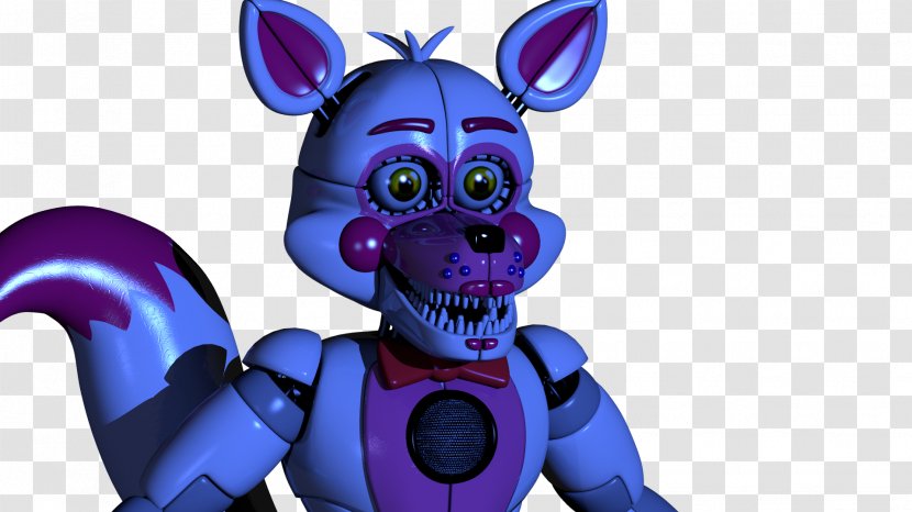 Five Nights At Freddy's: Sister Location Jump Scare Action & Toy Figures Drawing - Purple - C4D Transparent PNG