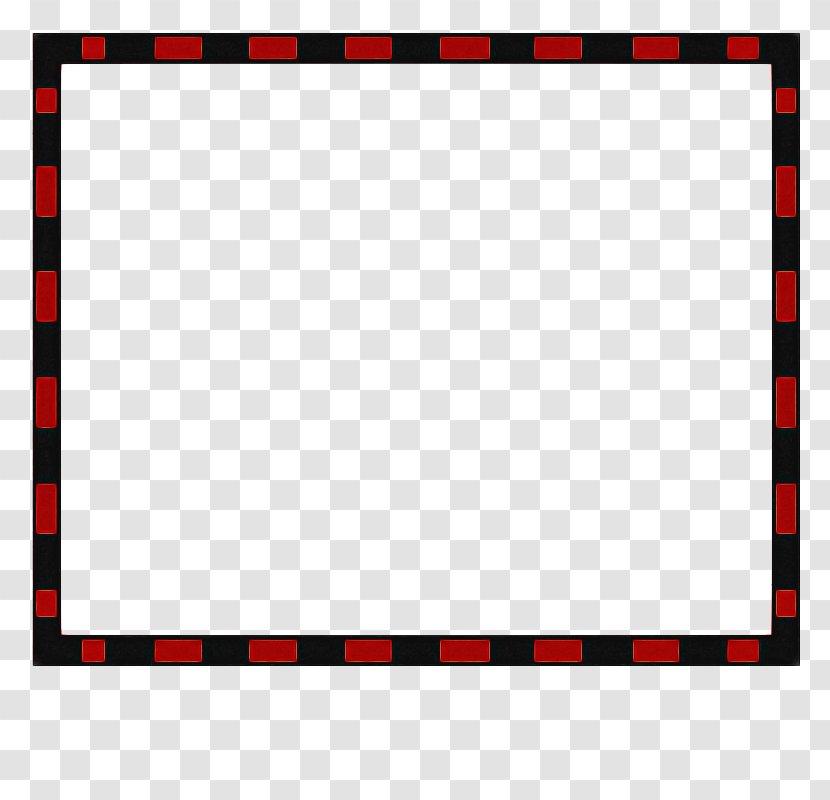 Background Red Frame - Rectangle - Picture Transparent PNG