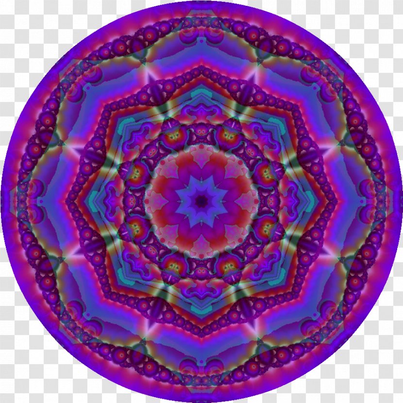 Kaleidoscope Symmetry Circle Organism Pattern Transparent PNG