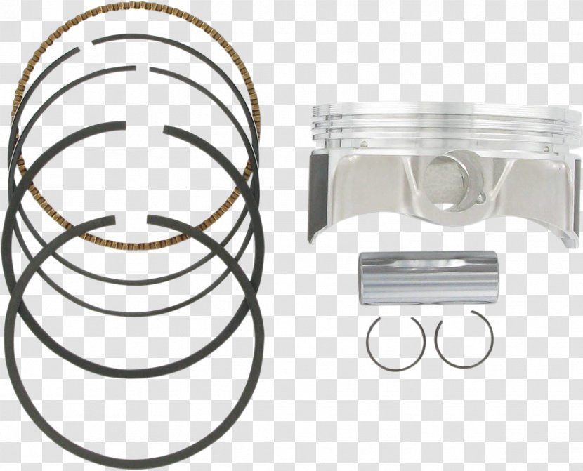 Piston Ring Segment De Automotive Part Car - Kawasaki Heavy Industries - PISTON Transparent PNG
