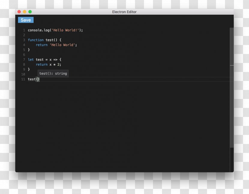 Theme Shell Command MacOS Text Editor Transparent PNG