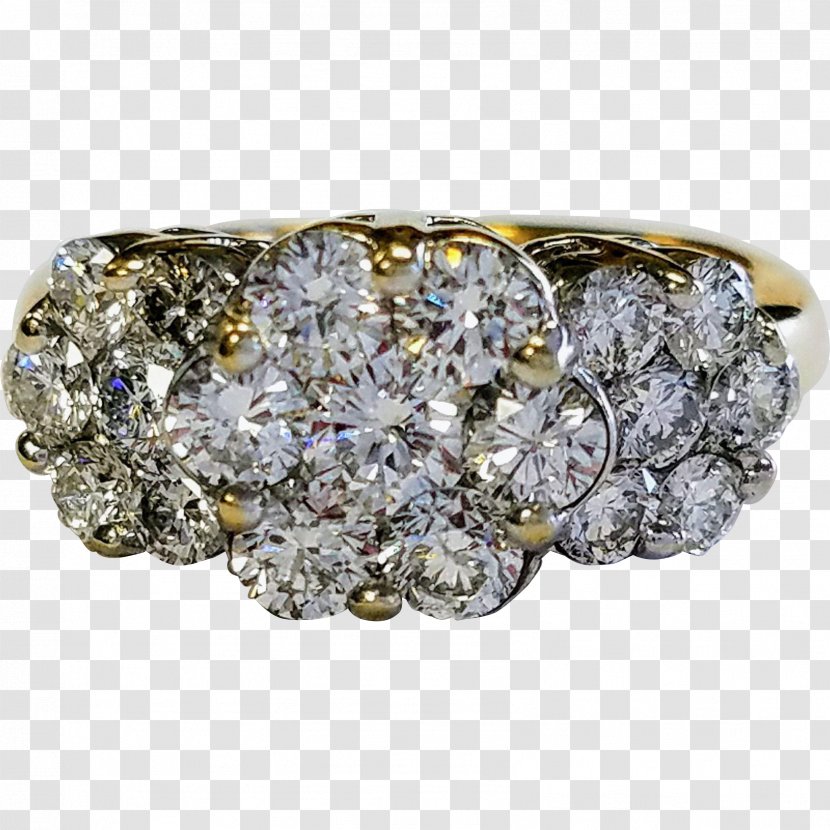Ring Gold Diamond Jewellery Estate Jewelry - Silver Transparent PNG