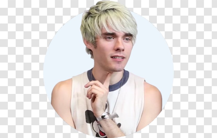 Waterparks Gloom Boys Otto Wood Awsten Knight Blond - Forehead Transparent PNG