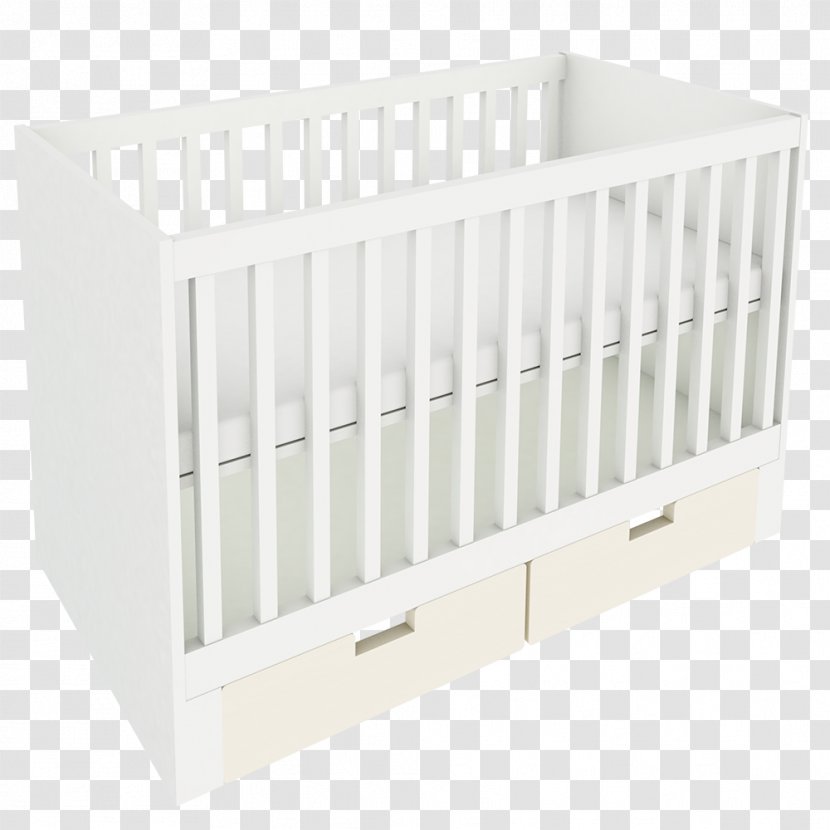 Bed Frame Cots Child Furniture - White Transparent PNG