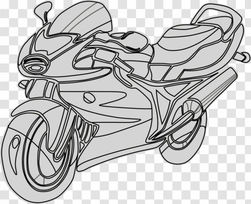 Motorcycles Coloring Book Honda Motor Company Harley-Davidson - Tree - Movie Party Transparent PNG