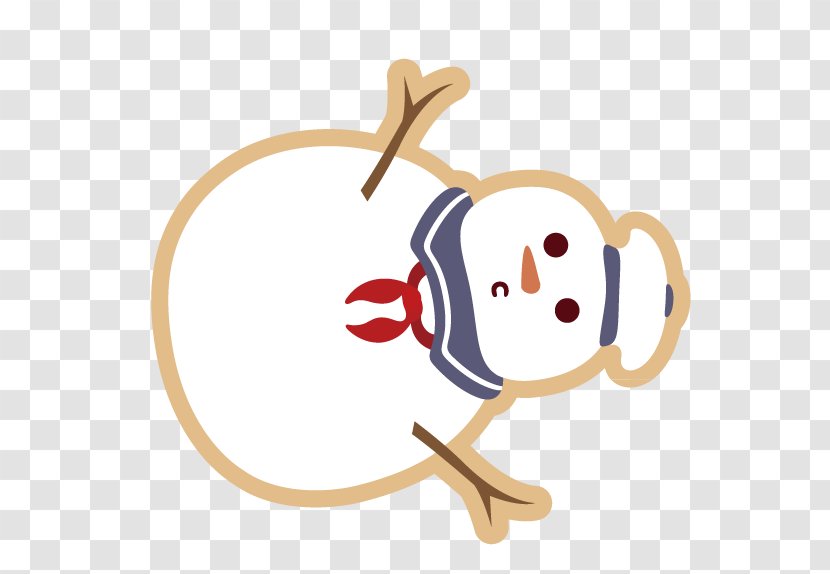 Snowman Icon - Flower - Vector Transparent PNG