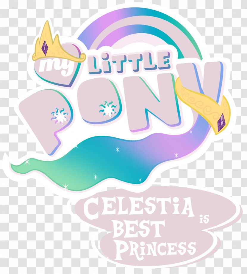 Derpy Hooves Pony Princess Celestia Pinkie Pie Rainbow Dash - Label - Little Prince Transparent PNG