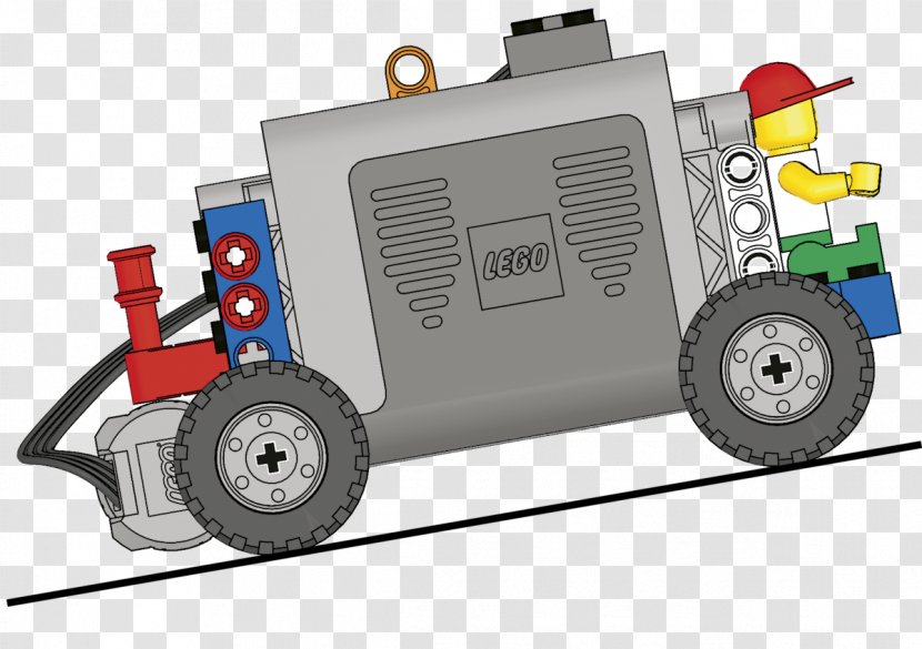 Car Wheel Vehicle Engine LEGO 60151 City Dragster Transporter - Frontwheel Drive - Power Wheels Truck Transparent PNG