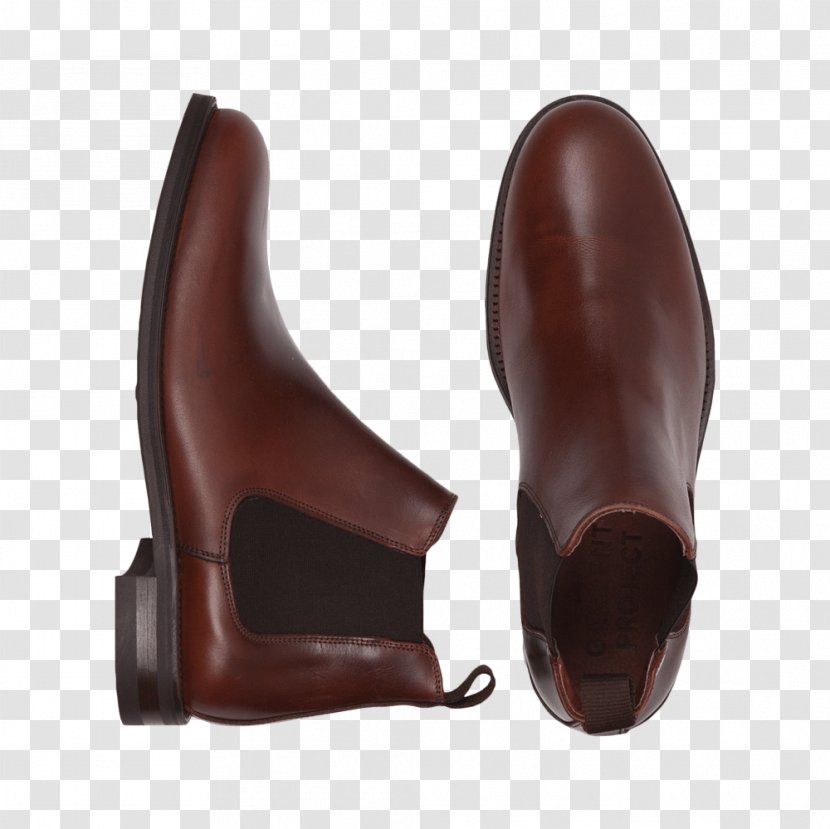 Shoe Brown Caramel Color Boot - Chelsea Transparent PNG