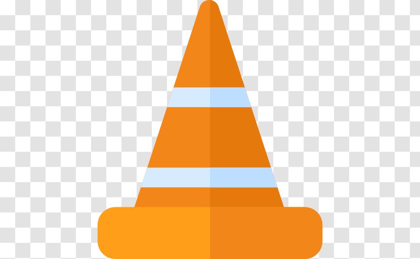 VLC Media Player Traffic Cone - Triangle Transparent PNG