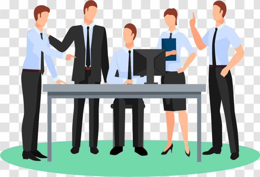 Business Cartoon Organization - Talent Manager - Characters, Men And Women Transparent PNG