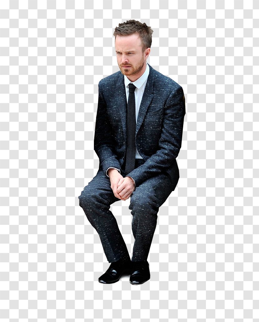 Aaron Paul Jesse Pinkman Breaking Bad Actor Mission: Impossible - Businessperson - Sitting Man Transparent PNG