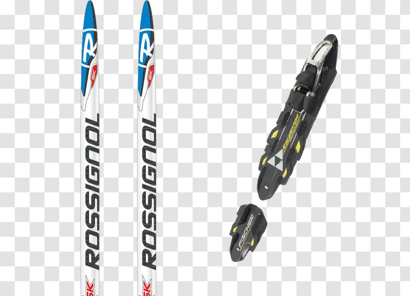 Ski Bindings Skis Rossignol Cross-country Skiing Langlaufski - Poles Transparent PNG