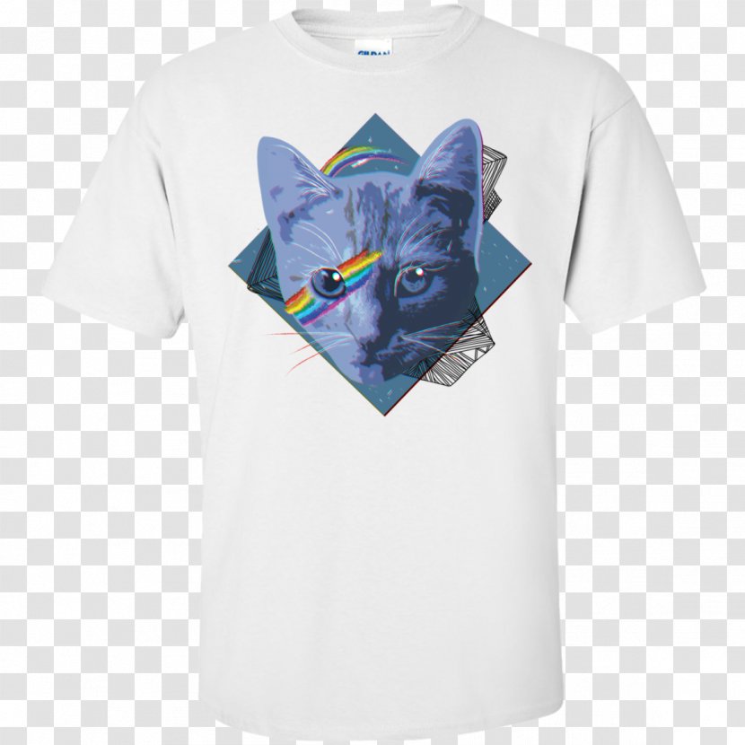 T-shirt Cat Sleeve Animal - T Shirt Transparent PNG