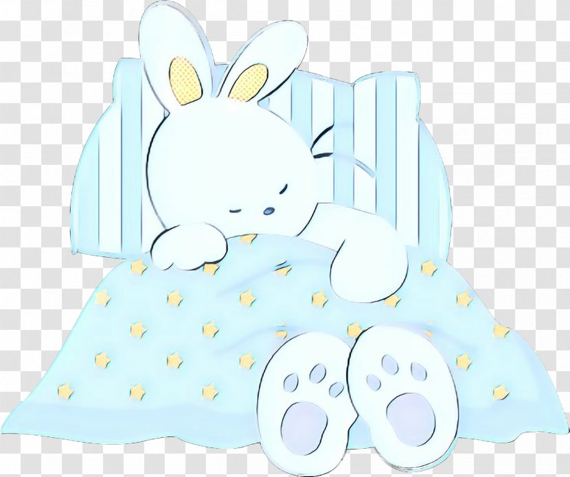 Easter Bunny Background - Cartoon - White Transparent PNG