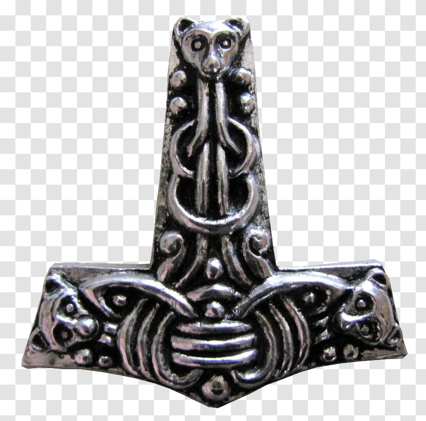 Viking Age Mjölnir Charms & Pendants Old Norse Jewellery - Pixie Transparent PNG