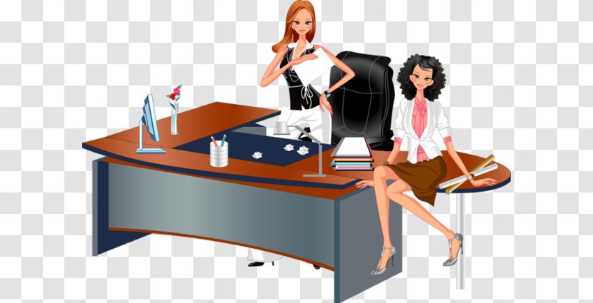 Woman - Desk - Professional Transparent PNG