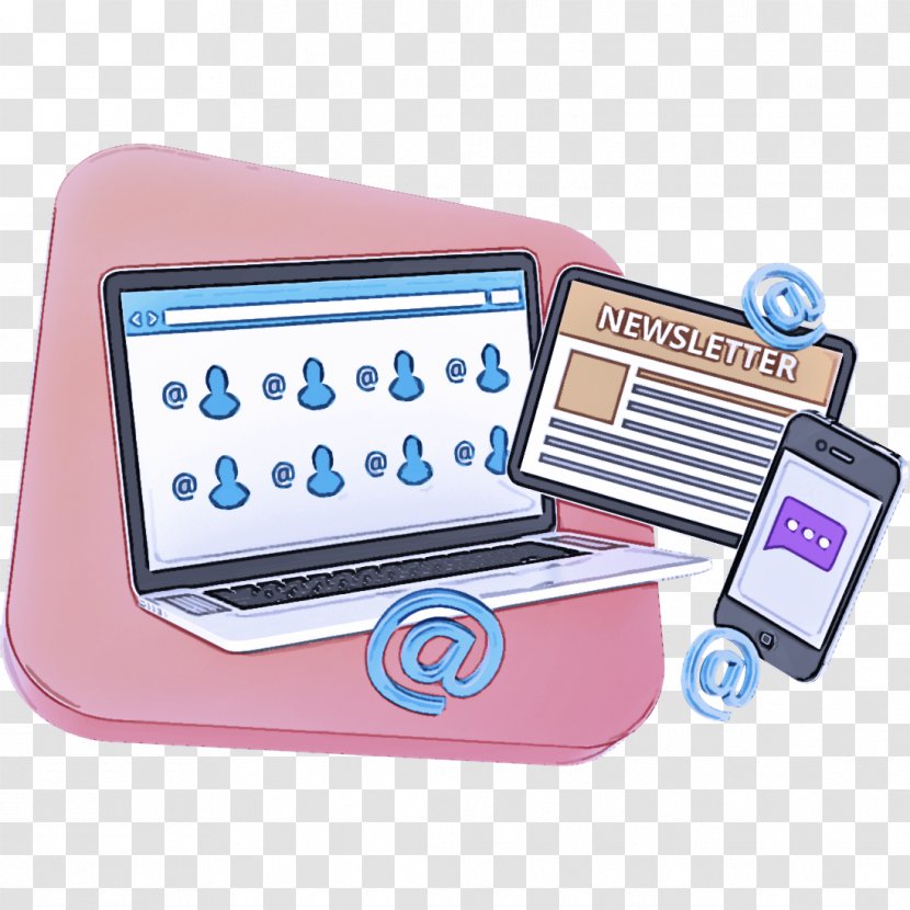 Pink Technology Office Equipment Transparent PNG