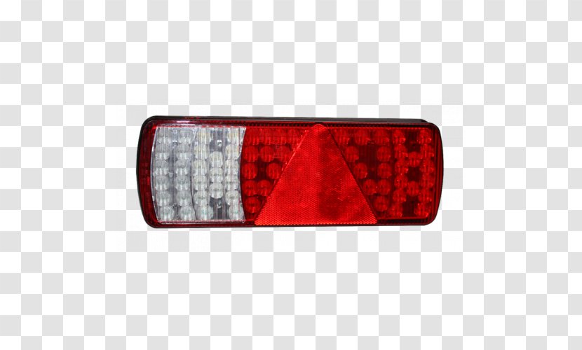 Automotive Tail & Brake Light Rectangle - Red Transparent PNG