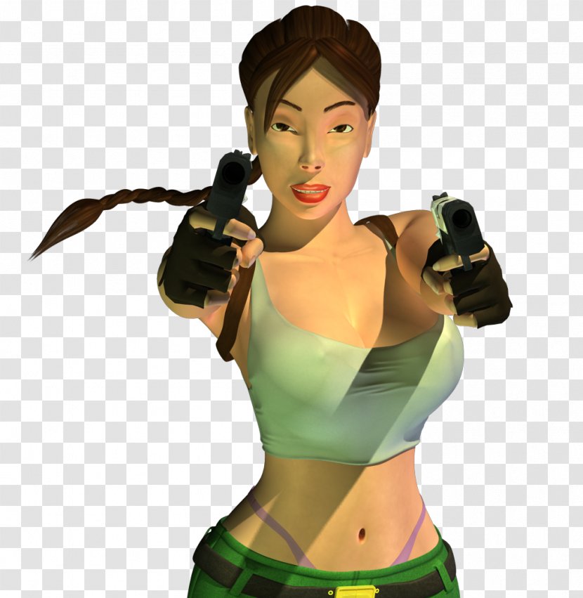 Lara Croft DeviantArt Artist Work Of Art - Finger Transparent PNG