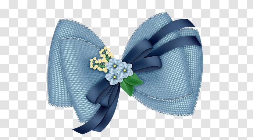 Blue Flower Clip Art - Ribbon Transparent PNG