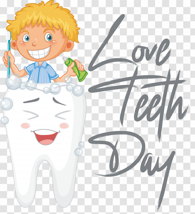 Love Teeth Day Teeth Transparent PNG