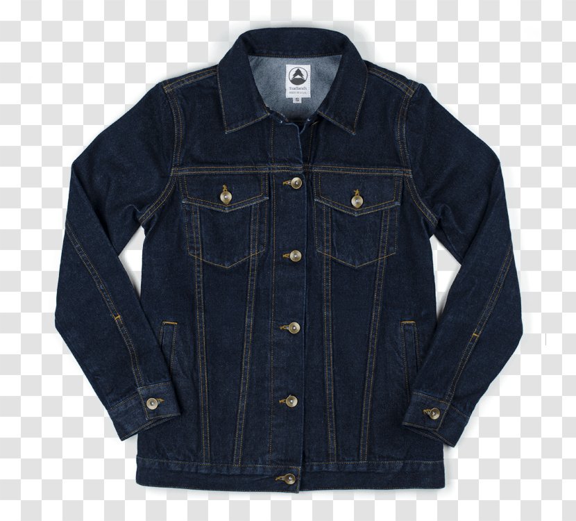 Jacket Denim Shirt Jeans Brooks Brothers - Sleeve Transparent PNG