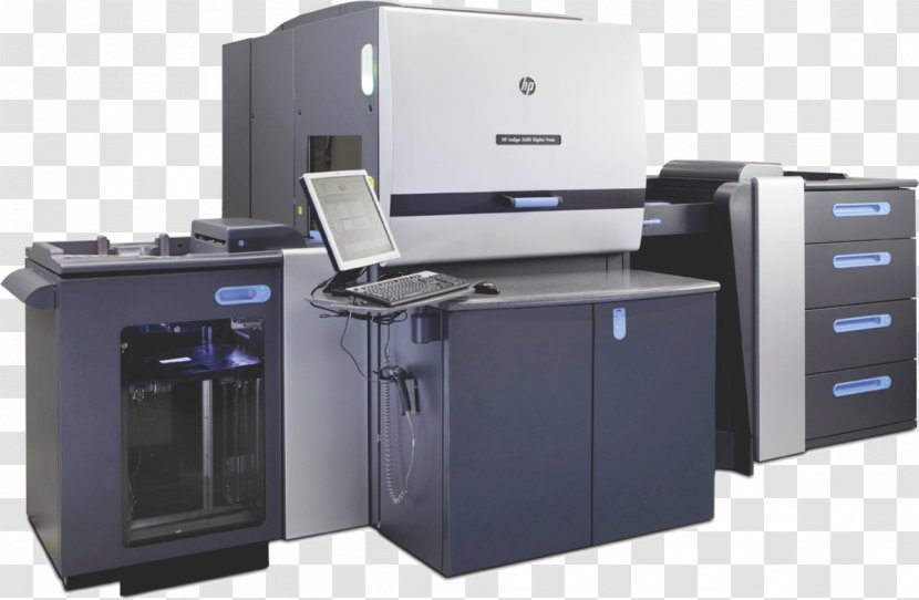 HP Indigo Division Digital Printing Hewlett-Packard Press - Office Supplies - Hewlett-packard Transparent PNG
