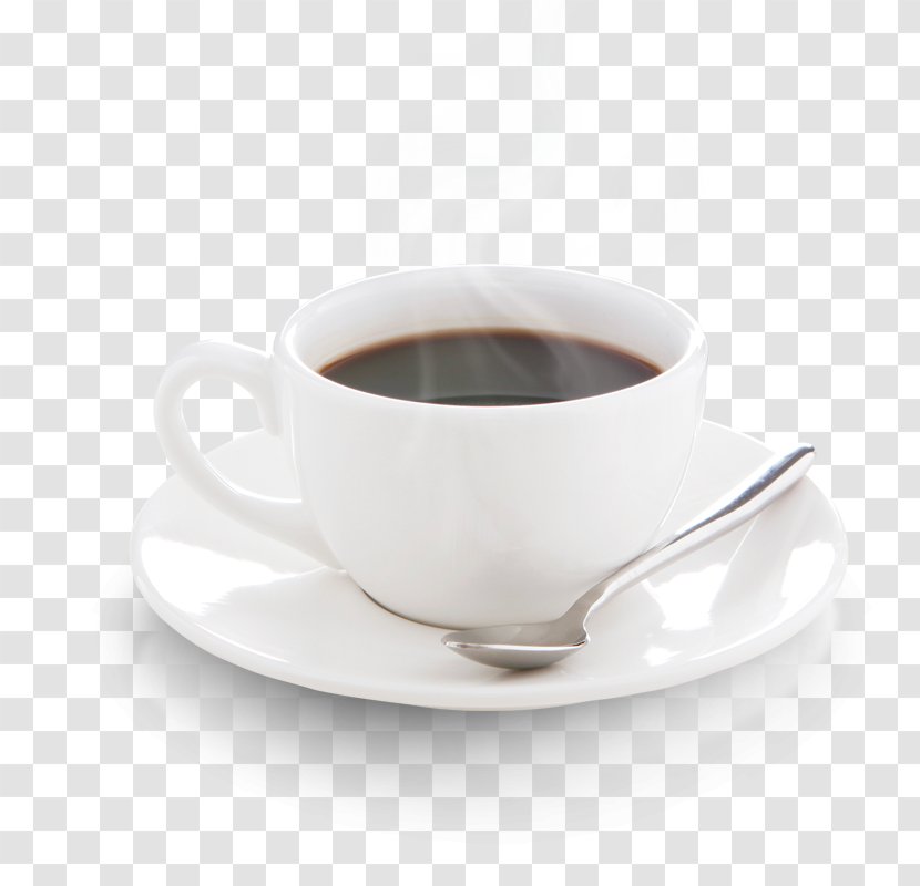 White Coffee Caffè Americano Doppio Tea - Serveware - Vector Cup Transparent PNG