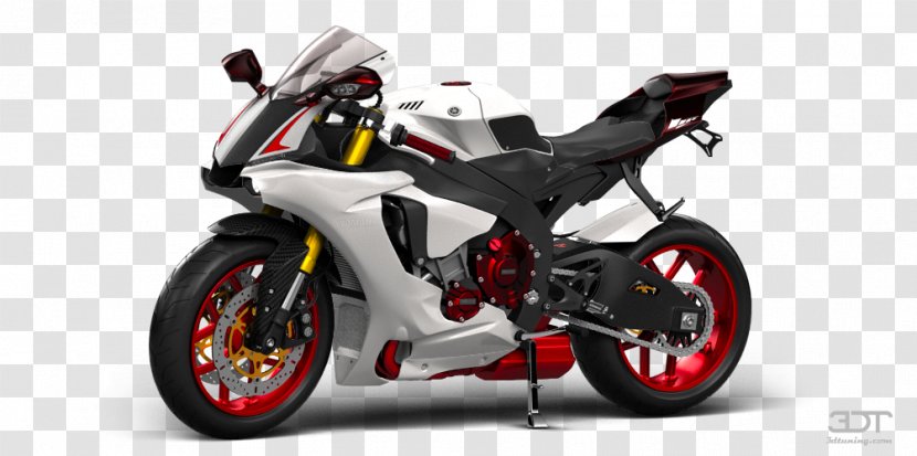 Yamaha YZF-R1 Motorcycle Fairing Car Motor Company - Tuning Styling - Red Painted Rolls Transparent PNG