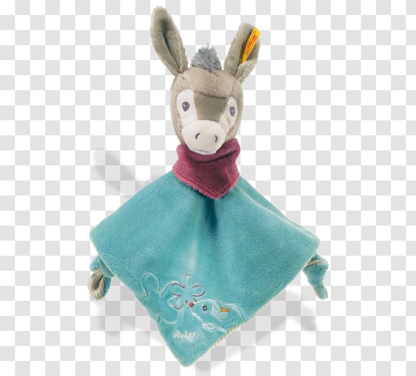 Stuffed Animals & Cuddly Toys Blue Margarete Steiff GmbH Plush - Infant - Baby Donkey Transparent PNG