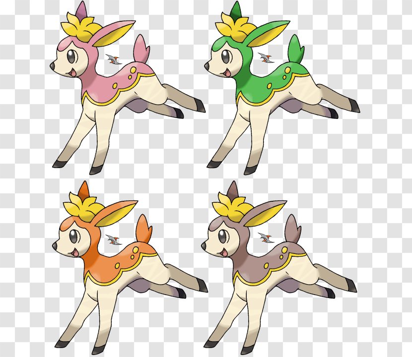 Pokemon Black & White Deerling Pokémon HeartGold And SoulSilver Sawsbuck - Fauna Transparent PNG