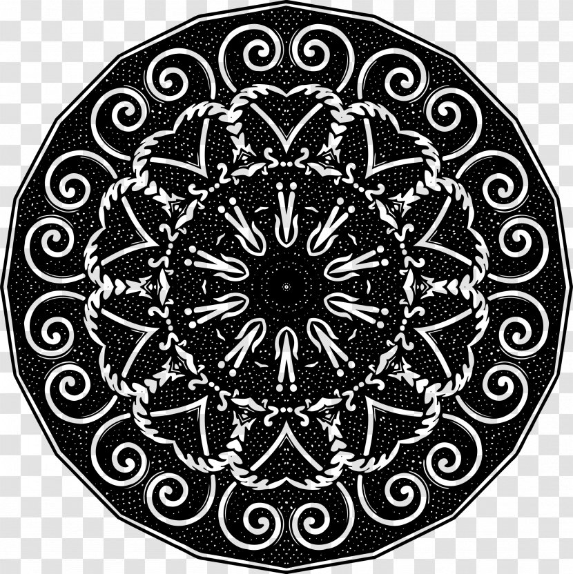 Mandala Paint.net - Geometric Ornament Transparent PNG