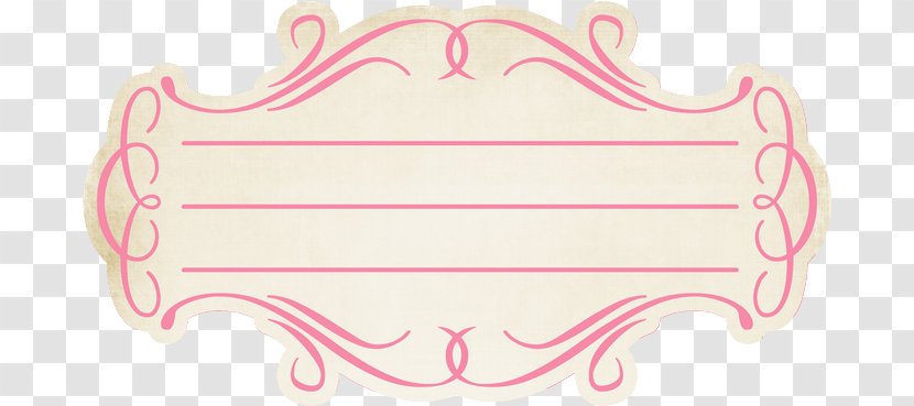 Digital Scrapbooking Label Embellishment - Text - Paper Transparent PNG