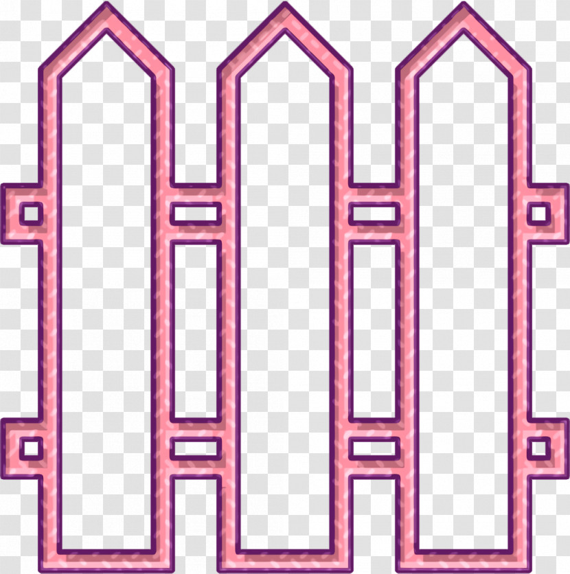 Yard Icon Fence Icon Real Estate Icon Transparent PNG