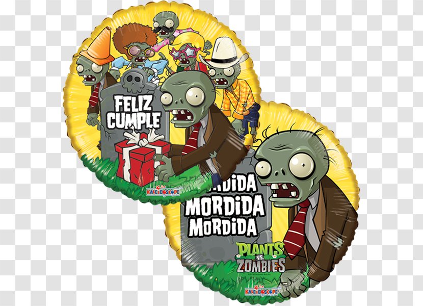 Plants Vs. Zombies Toy Balloon Party - Heart - Town Transparent PNG