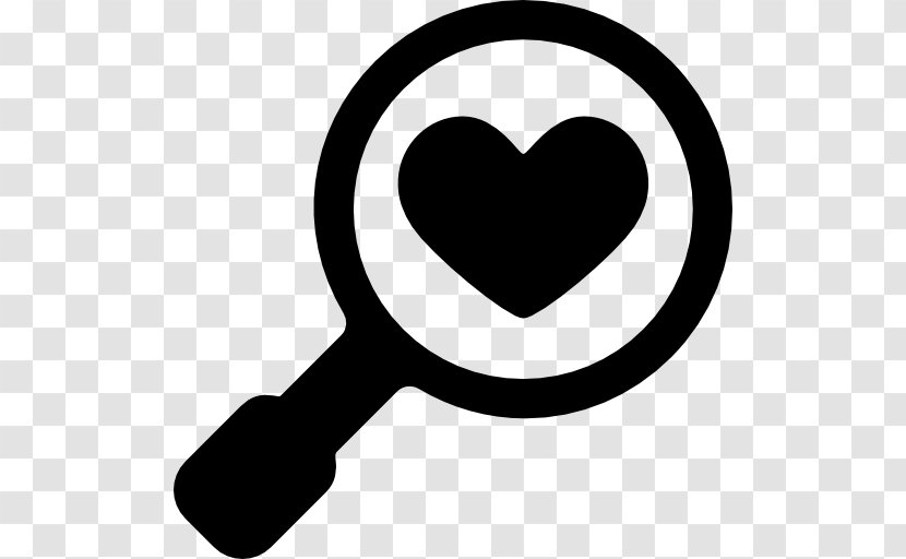 Magnifying Glass Clip Art - Love Transparent PNG