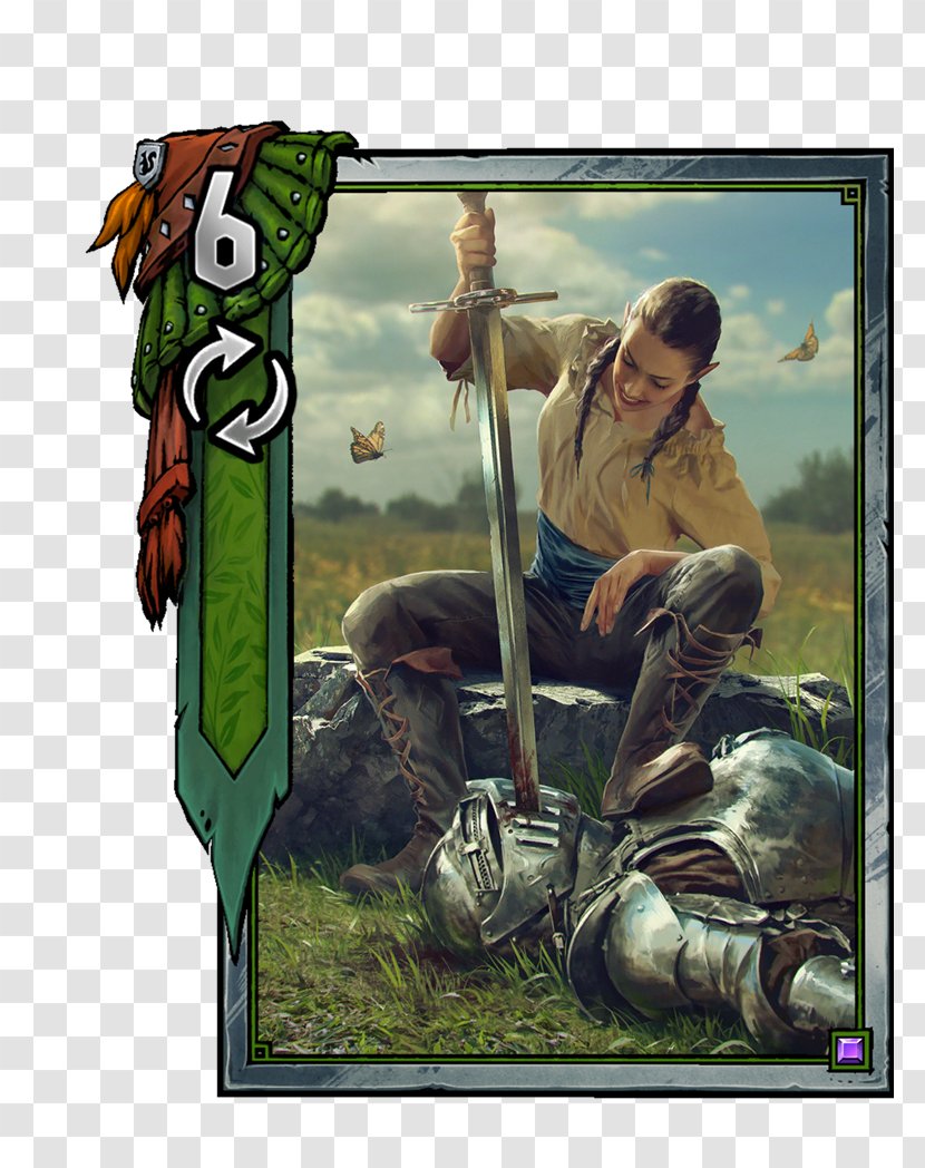 Gwent: The Witcher Card Game Geralt Of Rivia Last Wish CD Projekt - Fictional Character Transparent PNG