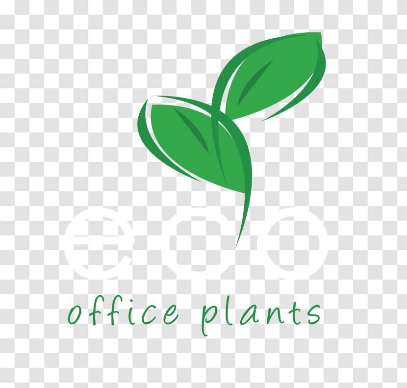 Logo Eco Office Plants Ltd Environmentally Friendly Brand - Green - Plant Transparent PNG