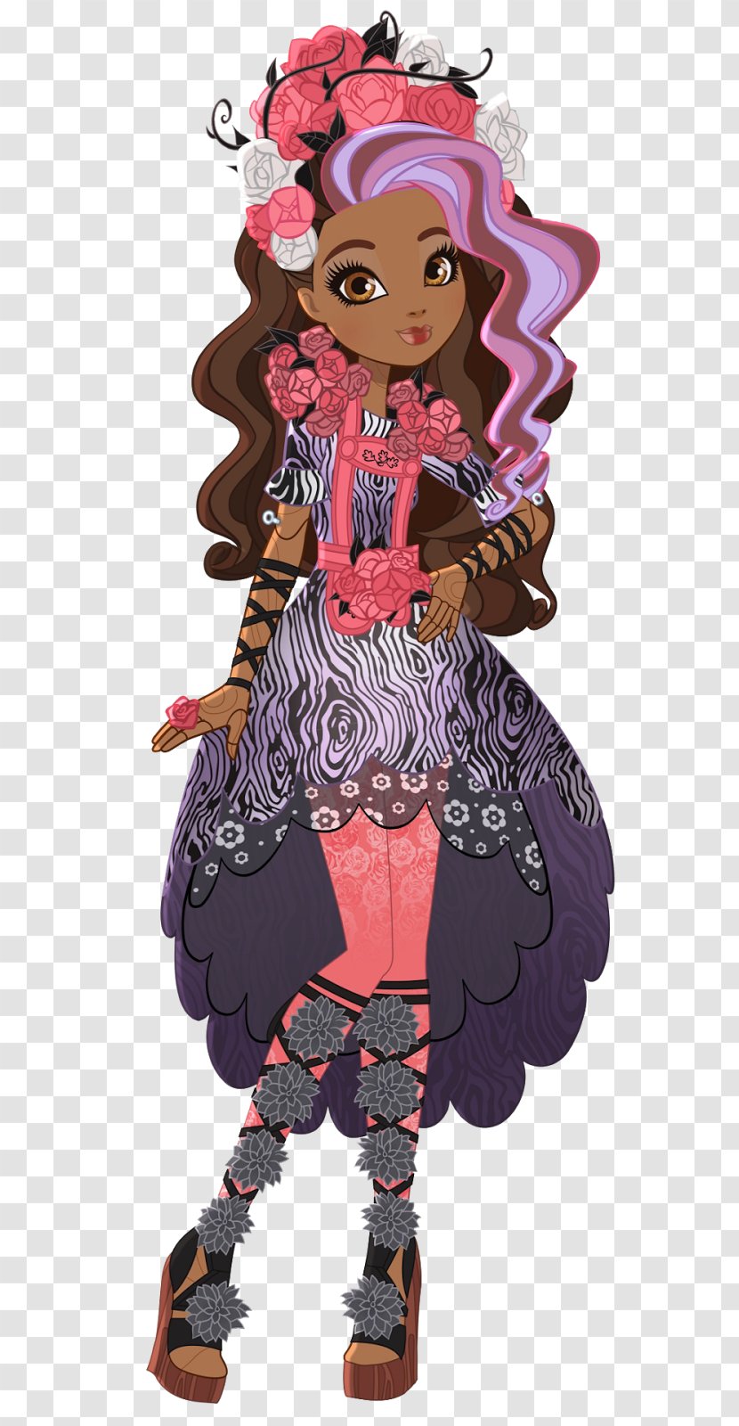 Ever After High Doll Monster Queen Of Hearts Pinocchio - Fictional Character - Cupid Transparent PNG