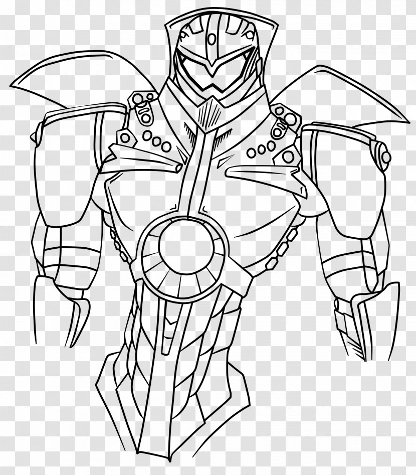Line Art Drawing YouTube Gipsy Danger - Pacific Rim Transparent PNG